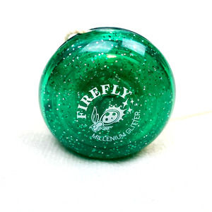 Spintastics FIREFLY YoYo with Holder Kids Unisex Green/Yellow toys